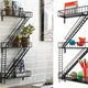 Illustration for article titled Adorable Fire-Escape Shelving: For When Your Knick-Knacks Need a Smoke Break